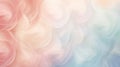 Abstract background with soft pastel tones and roses, suitable for use in website or social media design. Copy space.