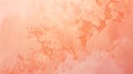 Abstract background of softly peach-colored foundation. Smooth texture with subtle variations in 13-1023 Peach Fuzz color. Perfect