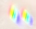 Abstract background with some blurred lights. Blurred rainbow patterns on a piece of paper Royalty Free Stock Photo