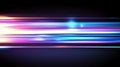 Abstract background of speeding horizontal lines creating motion blur effect Royalty Free Stock Photo
