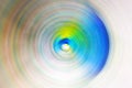 Abstract Background Of Spin Circle Radial Motion Blur