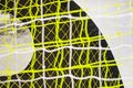 abstract background from a sports yellow net for volleyball, tennis Royalty Free Stock Photo