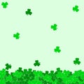 Abstract background of a St. Patrick's Day.