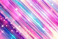 Abstract background with stripes and bokeh effect. Vector illustration