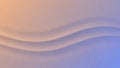 Subtle Gradient Waves with Soft Shadows and Pastel Peach and Lavender Tones abstract background Royalty Free Stock Photo