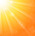 Abstract background with sun light rays Royalty Free Stock Photo