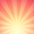 Abstract background of Sunlight with Stripes - Glow with radial rays of star. Royalty Free Stock Photo