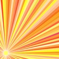 Abstract background with sunset. Golden color backdrop with lines Royalty Free Stock Photo