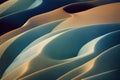 Abstract background of swirling colorful shapes