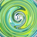 Abstract background, swirling lines, colorful vector Royalty Free Stock Photo