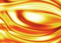 Abstract background with swirling yellow and orange lights