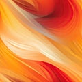 Abstract background with swirly patterns in red and orange (tiled) Royalty Free Stock Photo