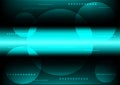 Abstract Background Tech and innovation glow circle Royalty Free Stock Photo