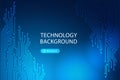 Abstract background with technology circuit board texture. Digital technology world. Royalty Free Stock Photo