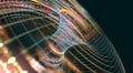 Abstract background of technology, science and cloud computer Royalty Free Stock Photo