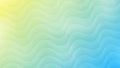 Vector Abstract Pastel Blue and Yellow Gradient Background with Waves Pattern Royalty Free Stock Photo