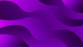 Vector Abstract Purple Gradient Background with Curves, Wavy Lines and Layers Royalty Free Stock Photo