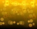 Abstract Background Texture bokeh yellow