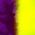 Abstract background texture in bright paint purple yellow color. Royalty Free Stock Photo