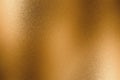 Abstract background, texture bronze metallic sheet wave Royalty Free Stock Photo