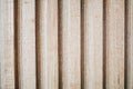 Abstract background and texture of decorative old wood striped on surface wall. Royalty Free Stock Photo