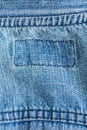 Texture of denim cloth close-up Royalty Free Stock Photo