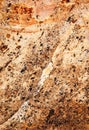 Detail dirty sandstone rocks