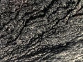 Abstract background and texture of dirty surface from the mud. Aerial view of painting on the black background