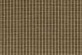 Texture of fabric with a checkered pattern brown color Royalty Free Stock Photo