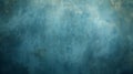 Abstract background texture featuring a moody gradient of deep teal and faded blue hues with subtle surface distress for dramatic Royalty Free Stock Photo