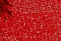 Abstract background texture of a grid and fabric of red color Royalty Free Stock Photo
