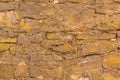 Abstract background texture of Old wall stone of a water Russian destroyed mill Royalty Free Stock Photo