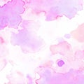 Abstract background texture paper watercolor pink purple pastel pretty Royalty Free Stock Photo