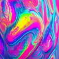 Abstract background texture of rainbow colors. Soap bubble, background wallpaper, Ai Generative Royalty Free Stock Photo