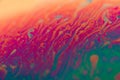 Abstract background textured colorful soap bubble surface Royalty Free Stock Photo