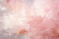 Abstract background with textured gradient soft pastel pink, grey and peach fuzz with distressed paint splatters and strokes on Royalty Free Stock Photo