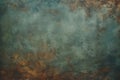 Abstract background with textured worn grunge-style surface in brown and green tones Royalty Free Stock Photo