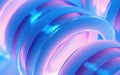 Abstract background with translucent spirals by Generative AI