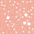 Abstract Background with transparent white bubbles on dark background Royalty Free Stock Photo