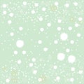 Abstract Background with transparent white bubbles on dark background Royalty Free Stock Photo