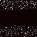 Abstract Background with transparent white bubbles on dark background Royalty Free Stock Photo