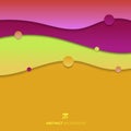 Abstract background trendy fluid shape colorful gradient modern concept Royalty Free Stock Photo