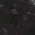 Abstract background of triangle polygons background.