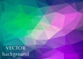 Abstract background of triangles polygon wallpaper. Web design b