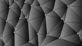 Abstract background of triangular mesh