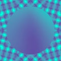 Abstract Background. Turquoise Shades Shapes and Blurs