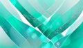 Abstract background with turquoise waves and diamonds Royalty Free Stock Photo