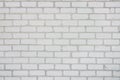 Abstract background with twelve full rows of white silicate brick