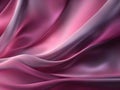 Abstract background of smooth flowing silk with soft wave of pink and black colors Royalty Free Stock Photo