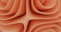 abstract background using wave patterns like a rose flower which has 3d and subtle effect